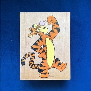 tigger rubber stamp